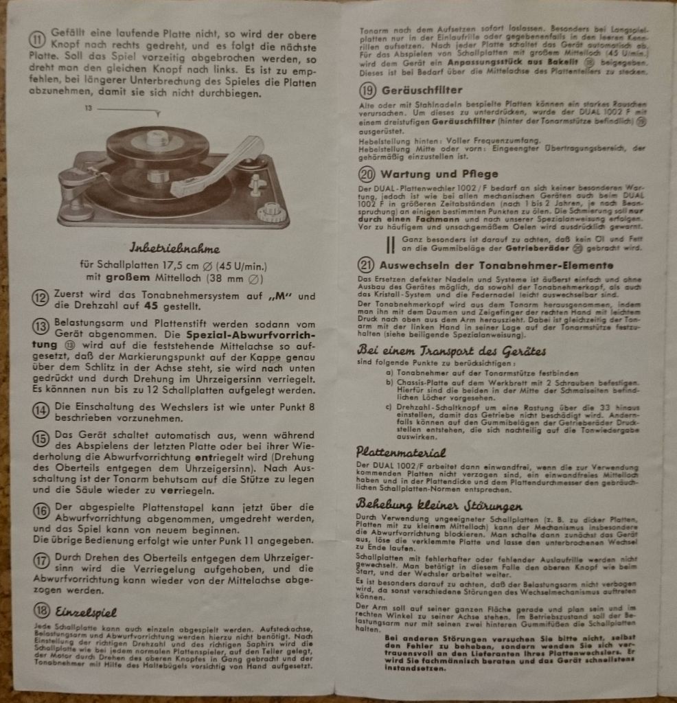 bedienungsanleitung
