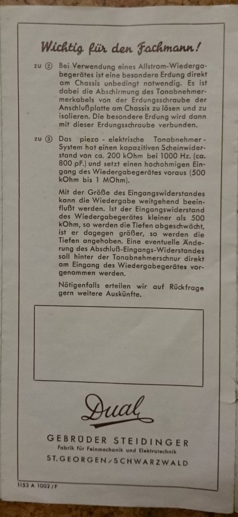 bedienungsanleitung