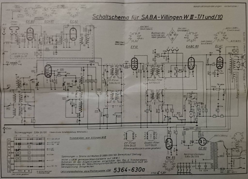 saba-villingen-t1-schaltplan