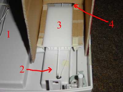 details der beleuchtungseinheit