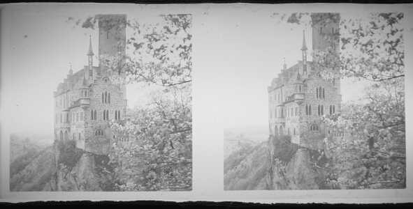 Neuschwanstein in 3d ;-) und S/W